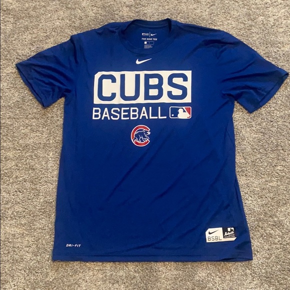 Nike CHicago Cubs baseball shirt - Picture 1 of 4